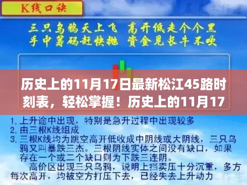 历史上的11月17日最新松江45路时刻表，轻松掌握！历史上的11月17日最新松江45路时刻表查询指南（初学者/进阶用户适用）