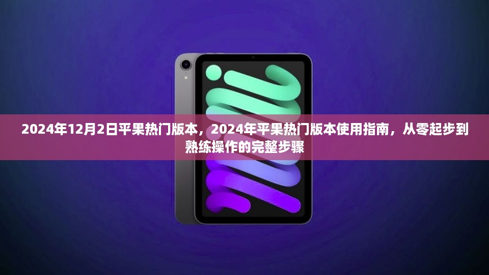 2024年平果热门版本使用指南，从入门到熟练的全面教程