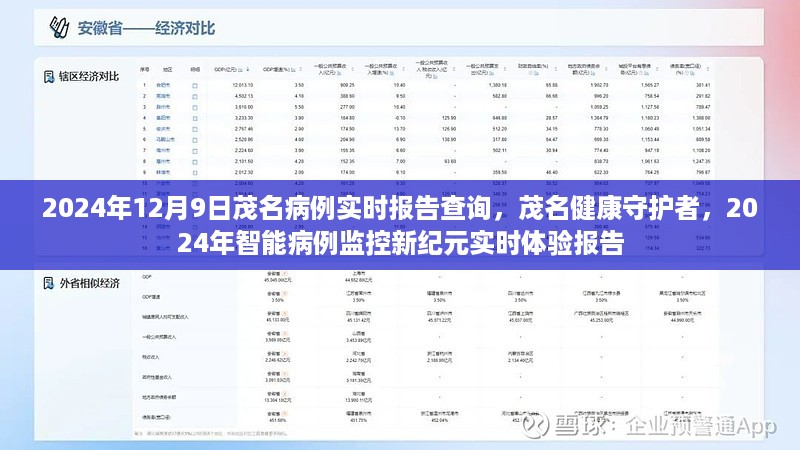 2024年12月9日茂名病例实时报告查询，茂名健康守护者，2024年智能病例监控新纪元实时体验报告