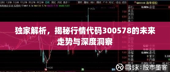 独家解析，揭秘行情代码300578的未来走势与深度洞察