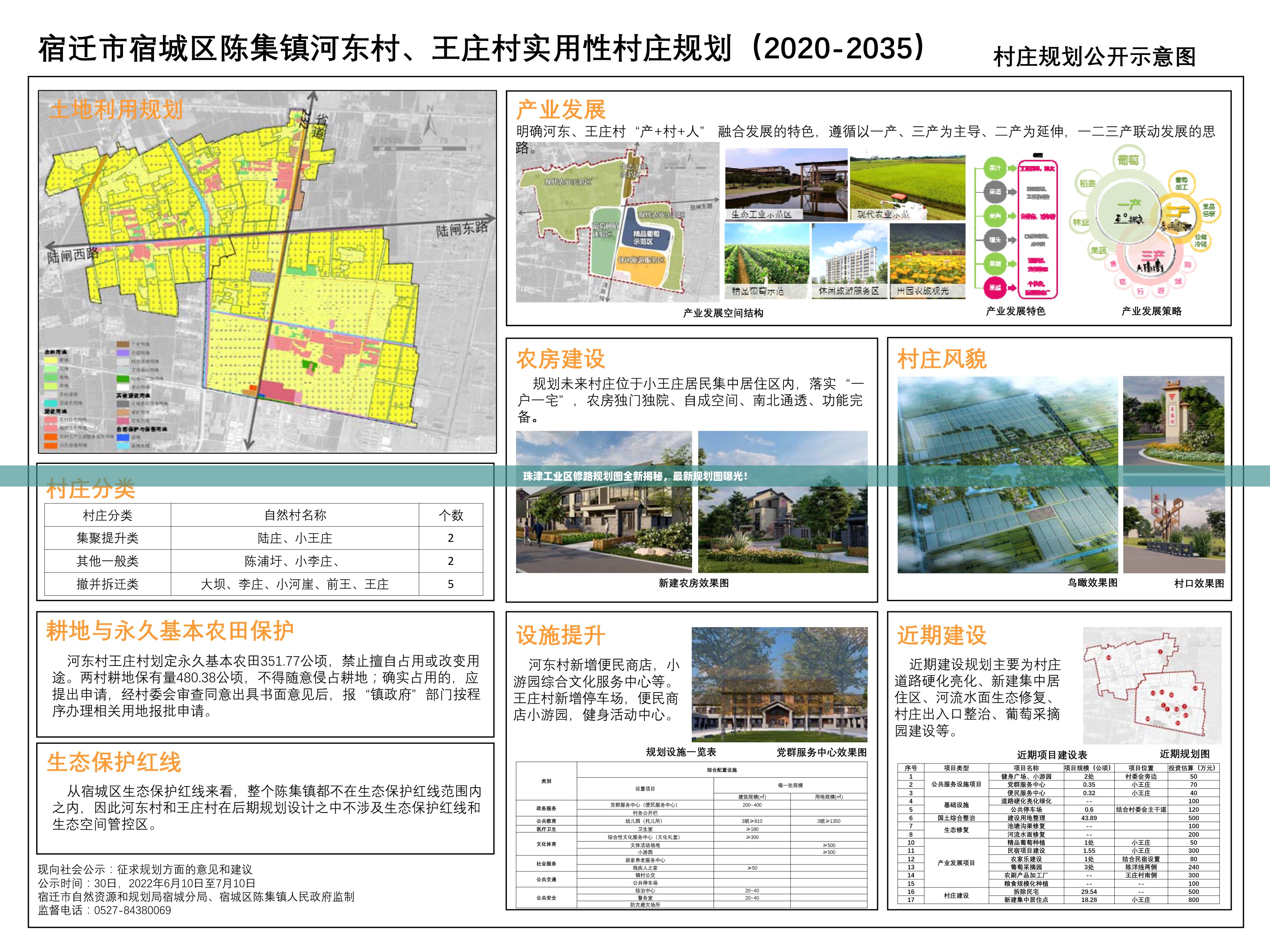 珠津工业区修路规划图全新揭秘，最新规划图曝光！