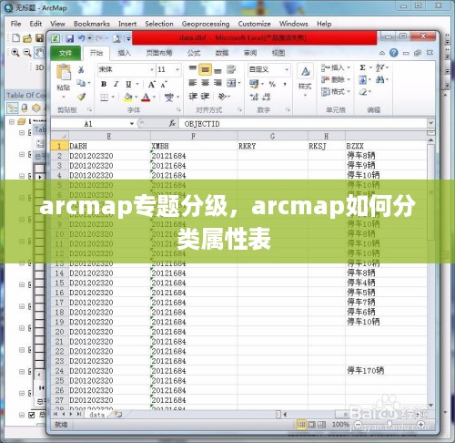 arcmap专题分级，arcmap如何分类属性表 