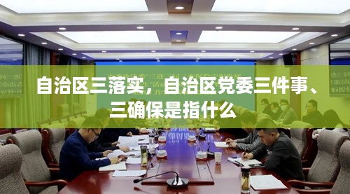 自治区三落实，自治区党委三件事、三确保是指什么 