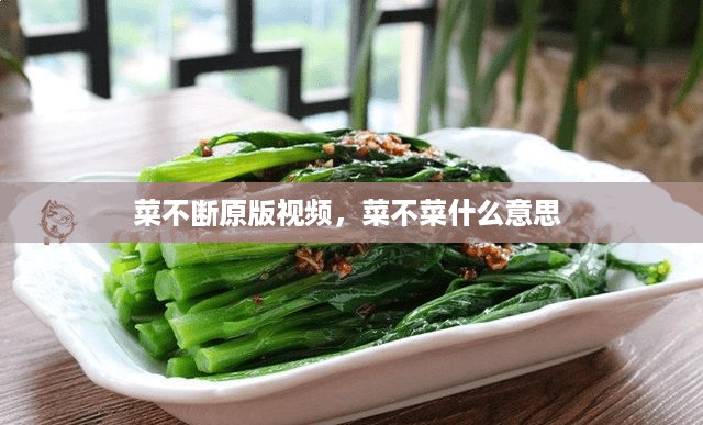 菜不断原版视频，菜不菜什么意思 