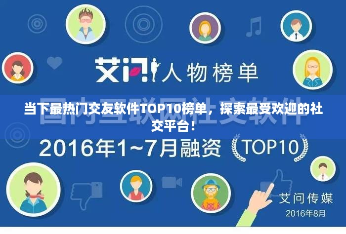 当下最热门交友软件TOP10榜单，探索最受欢迎的社交平台！